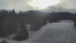 Dojezd hlavní sjezdovky