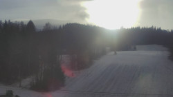 Dojezd hlavní sjezdovky