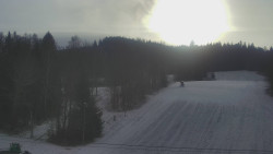 Dojezd hlavní sjezdovky