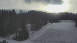 Dojezd hlavní sjezdovky