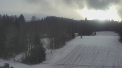 Dojezd hlavní sjezdovky