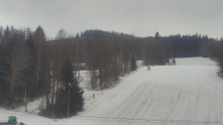 Dojezd hlavní sjezdovky