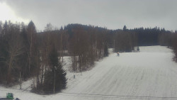 Dojezd hlavní sjezdovky