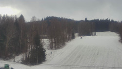 Dojezd hlavní sjezdovky