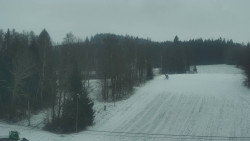 Dojezd hlavní sjezdovky