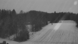 Dojezd hlavní sjezdovky