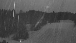 Dojezd hlavní sjezdovky