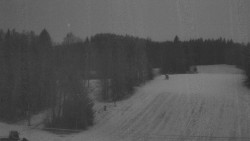 Dojezd hlavní sjezdovky