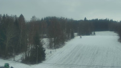 Dojezd hlavní sjezdovky