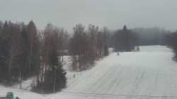 Dojezd hlavní sjezdovky