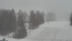 Dojezd hlavní sjezdovky