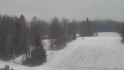 Dojezd hlavní sjezdovky