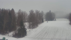 Dojezd hlavní sjezdovky