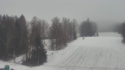 Dojezd hlavní sjezdovky