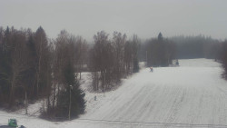 Dojezd hlavní sjezdovky