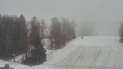 Dojezd hlavní sjezdovky