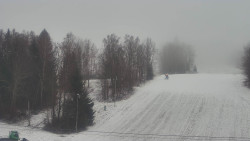 Dojezd hlavní sjezdovky