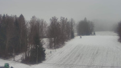 Dojezd hlavní sjezdovky