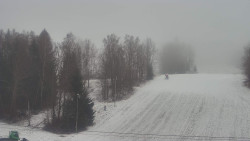 Dojezd hlavní sjezdovky