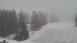 Dojezd hlavní sjezdovky