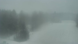 Dojezd hlavní sjezdovky