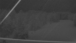 Dojezd hlavní sjezdovky