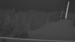 Dojezd hlavní sjezdovky