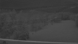 Dojezd hlavní sjezdovky