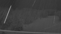 Dojezd hlavní sjezdovky