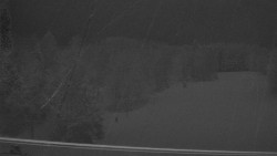 Dojezd hlavní sjezdovky