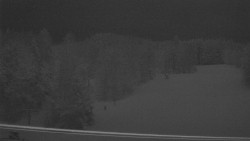 Dojezd hlavní sjezdovky