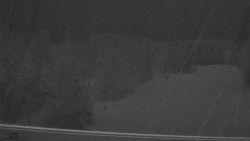 Dojezd hlavní sjezdovky