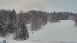 Dojezd hlavní sjezdovky