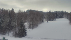 Dojezd hlavní sjezdovky