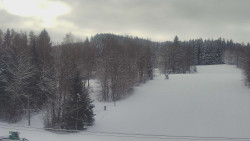 Dojezd hlavní sjezdovky