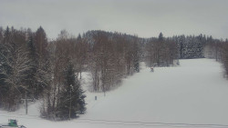 Dojezd hlavní sjezdovky