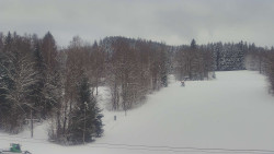 Dojezd hlavní sjezdovky