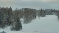 Dojezd hlavní sjezdovky