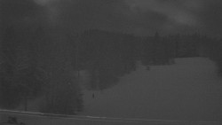 Dojezd hlavní sjezdovky