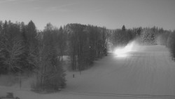 Dojezd hlavní sjezdovky