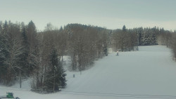 Dojezd hlavní sjezdovky