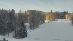 Dojezd hlavní sjezdovky