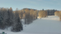 Dojezd hlavní sjezdovky