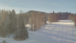 Dojezd hlavní sjezdovky