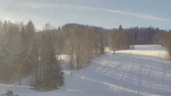 Dojezd hlavní sjezdovky