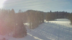 Dojezd hlavní sjezdovky