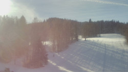 Dojezd hlavní sjezdovky