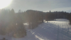 Dojezd hlavní sjezdovky