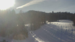 Dojezd hlavní sjezdovky