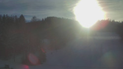 Dojezd hlavní sjezdovky